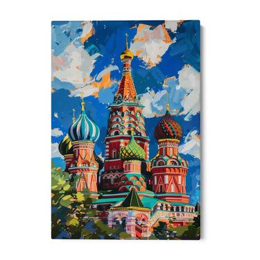 Quadro Stampa su Tela San Basilio Incantata - CupidoDesign