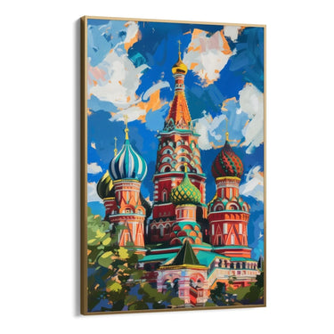 Quadro Stampa su Tela San Basilio Incantata - CupidoDesign