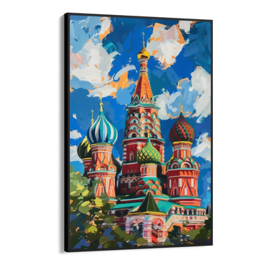 Quadro Stampa su Tela San Basilio Incantata - CupidoDesign