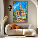 Quadro Stampa su Tela San Basilio, Russia - CupidoDesign