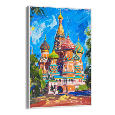 Quadro Stampa su Tela San Basilio, Russia - CupidoDesign