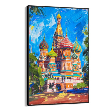 Quadro Stampa su Tela San Basilio, Russia - CupidoDesign