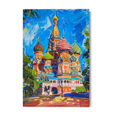 Quadro Stampa su Tela San Basilio, Russia - CupidoDesign