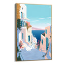 Quadro Stampa su Tela Santorini - CupidoDesign
