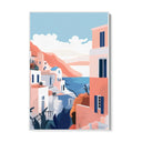Quadro Stampa su Tela Santorini - CupidoDesign