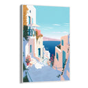 Quadro Stampa su Tela Santorini - CupidoDesign