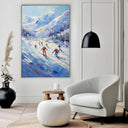 Quadro Stampa su Tela Scia Colorata - CupidoDesign