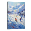 Quadro Stampa su Tela Scia Colorata - CupidoDesign