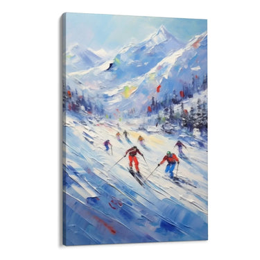 Quadro Stampa su Tela Scia Colorata - CupidoDesign