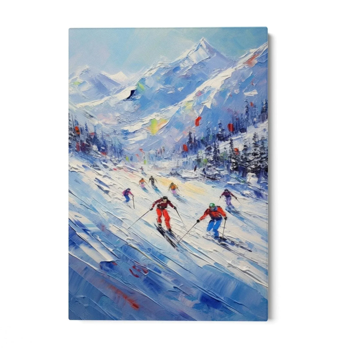 Quadro Stampa su Tela Scia Colorata - CupidoDesign