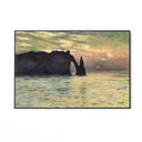 Quadro Stampa su Tela Scogliera a etretat - Claude Monet - CupidoDesign