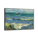 Quadro Stampa su Tela Seascape near Les Saintes Maries de la Mer,Vincent Van Gogh - CupidoDesign