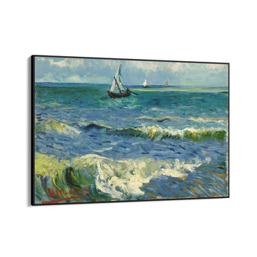 Quadro Stampa su Tela Seascape near Les Saintes Maries de la Mer,Vincent Van Gogh - CupidoDesign