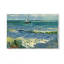 Quadro Stampa su Tela Seascape near Les Saintes Maries de la Mer,Vincent Van Gogh - CupidoDesign