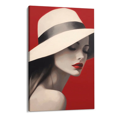 Quadro Stampa su Tela Seducente rosso - CupidoDesign