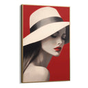 Quadro Stampa su Tela Seducente rosso - CupidoDesign