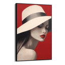 Quadro Stampa su Tela Seducente rosso - CupidoDesign