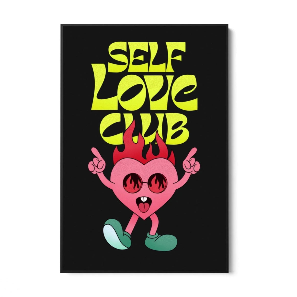 Quadro Stampa su Tela Self Love Club - CupidoDesign