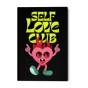 Quadro Stampa su Tela Self Love Club - CupidoDesign