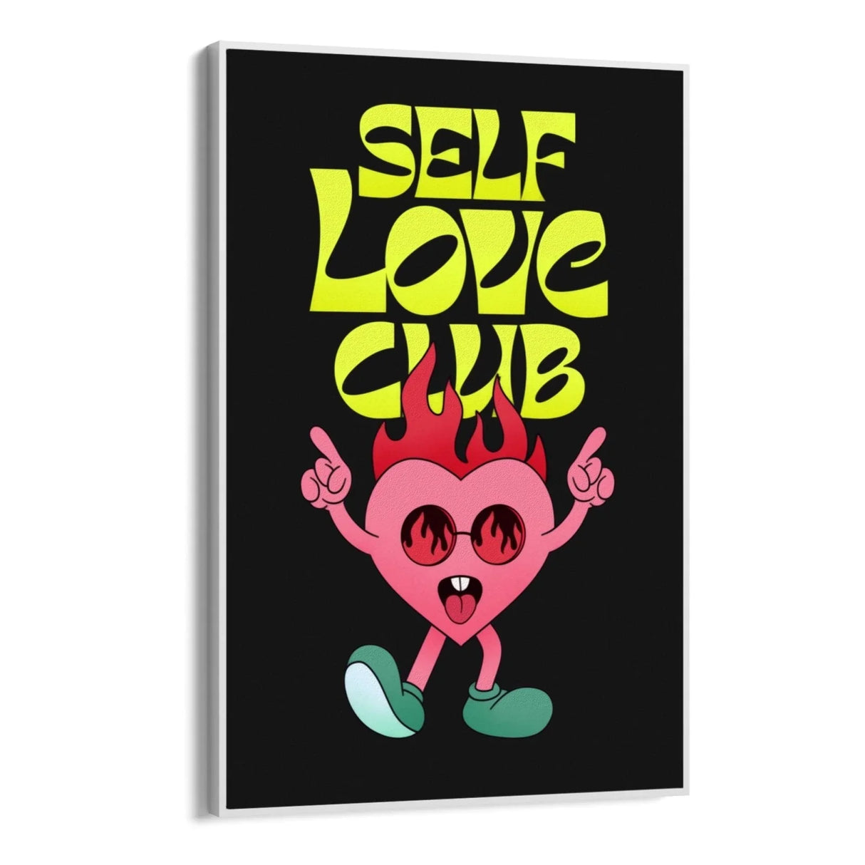 Quadro Stampa su Tela Self Love Club - CupidoDesign