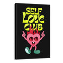 Quadro Stampa su Tela Self Love Club - CupidoDesign