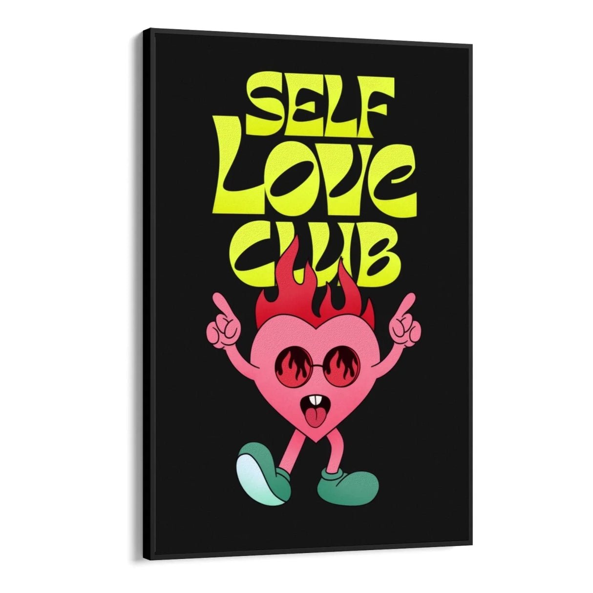 Quadro Stampa su Tela Self Love Club - CupidoDesign