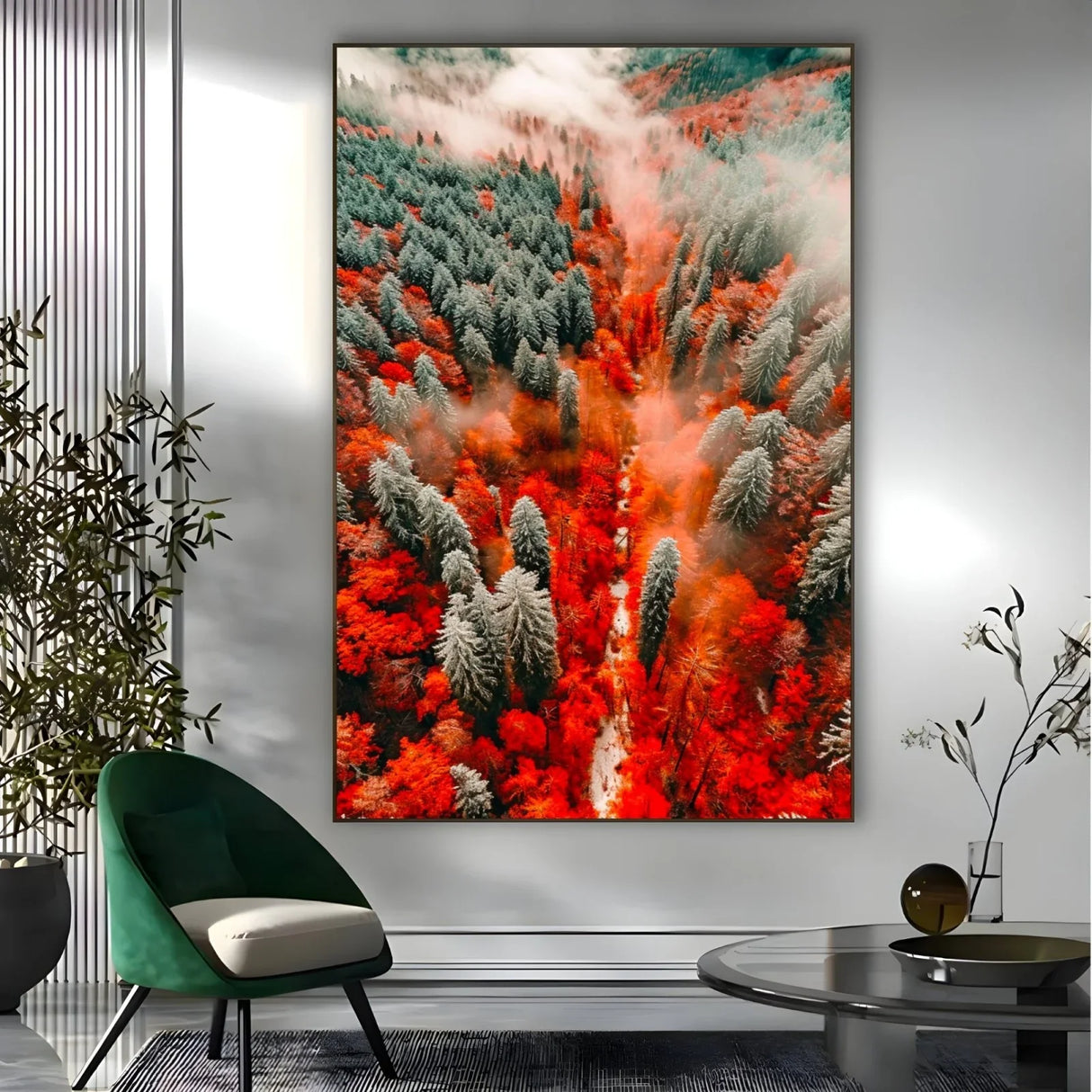 Quadro Stampa su Tela Selva Incantata - CupidoDesign