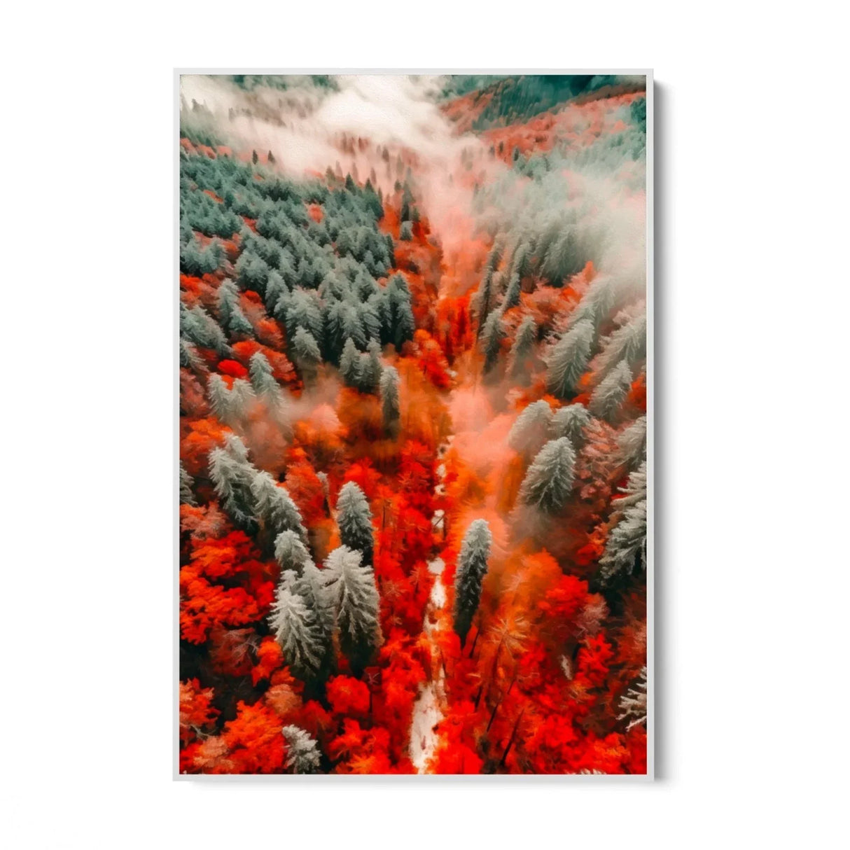 Quadro Stampa su Tela Selva Incantata - CupidoDesign
