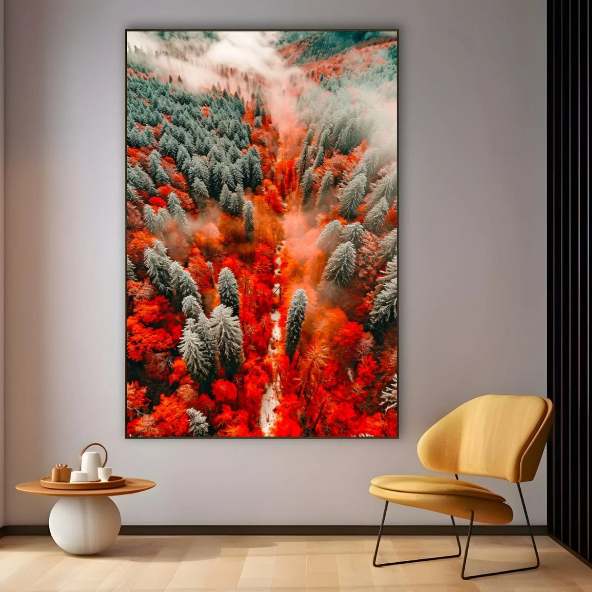 Quadro Stampa su Tela Selva Incantata - CupidoDesign