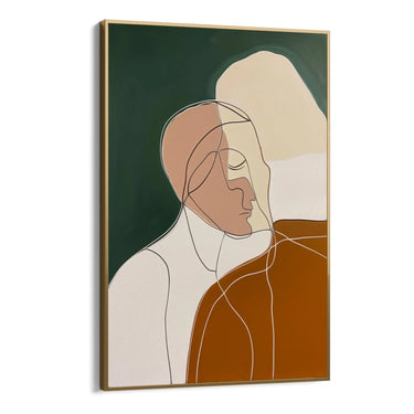Quadro Stampa su Tela Semplice Intreccio - CupidoDesign