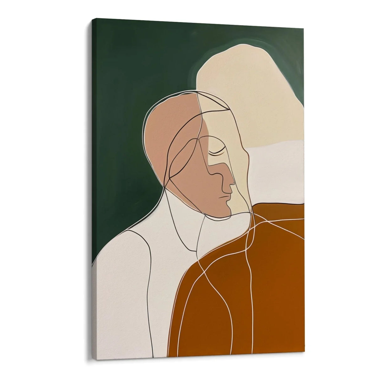 Quadro Stampa su Tela Semplice Intreccio - CupidoDesign