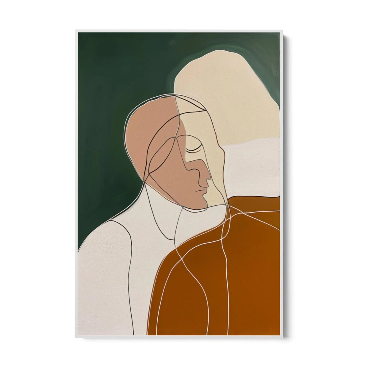 Quadro Stampa su Tela Semplice Intreccio - CupidoDesign
