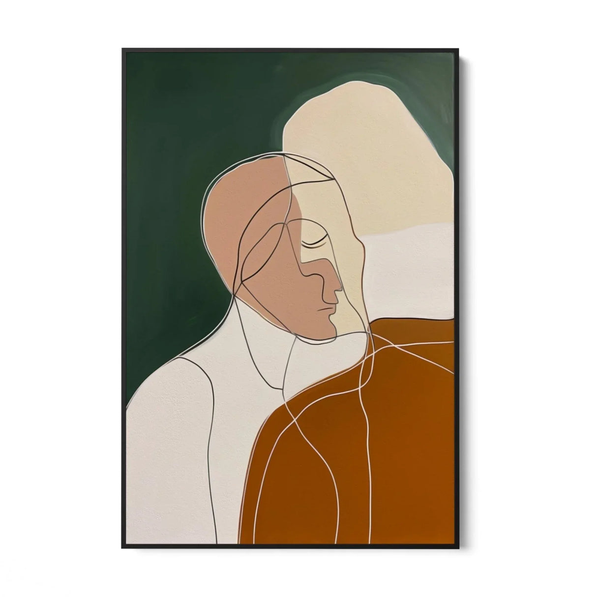 Quadro Stampa su Tela Semplice Intreccio - CupidoDesign