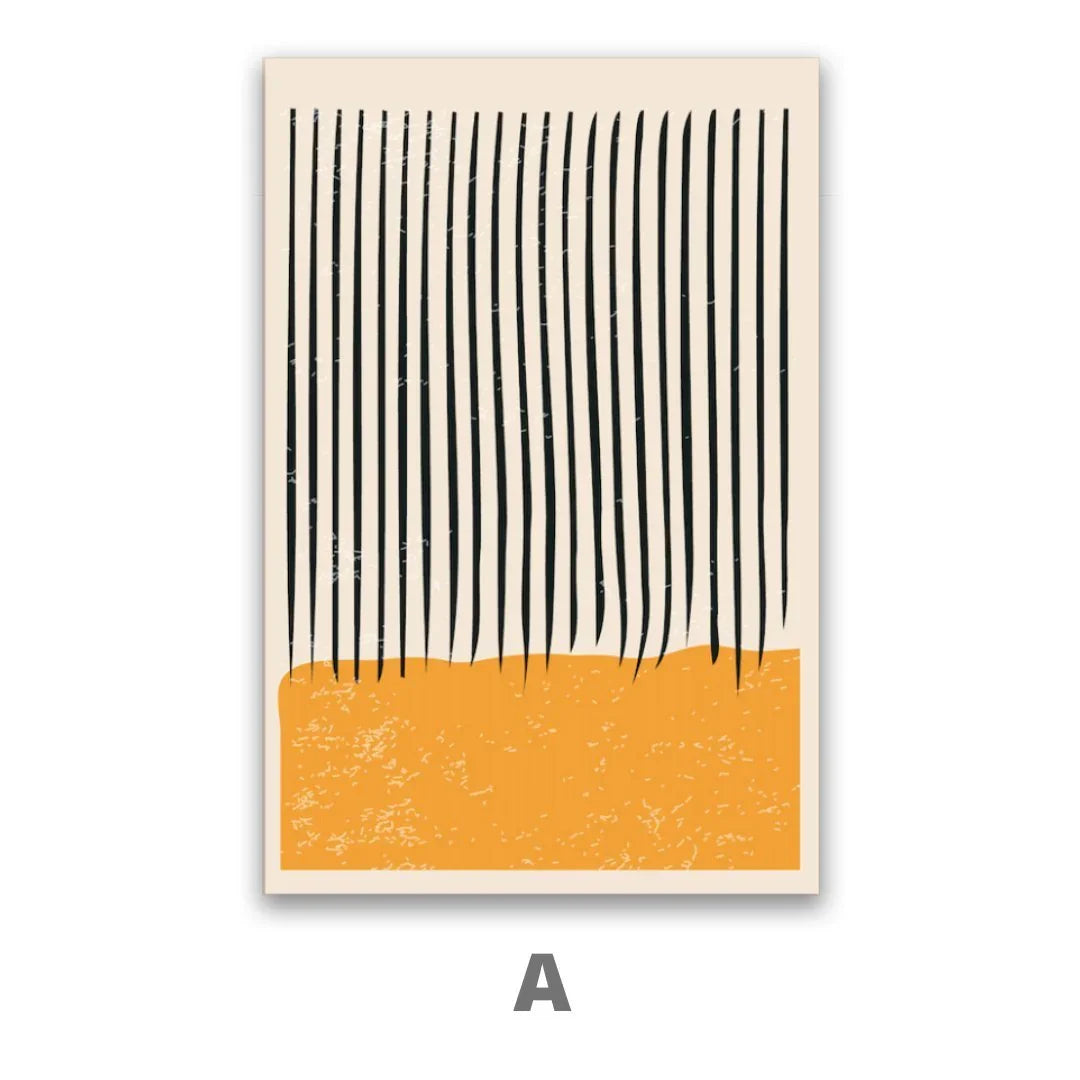 Quadro Stampa su Tela Semplicità tra le linee - CupidoDesign
