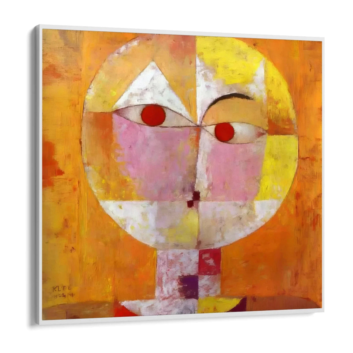 Quadro Stampa su Tela Senecio - Paul Klee - CupidoDesign