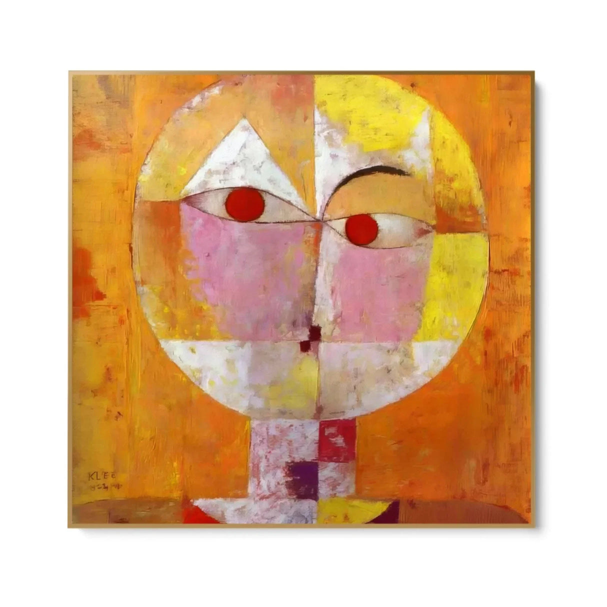 Quadro Stampa su Tela Senecio - Paul Klee - CupidoDesign