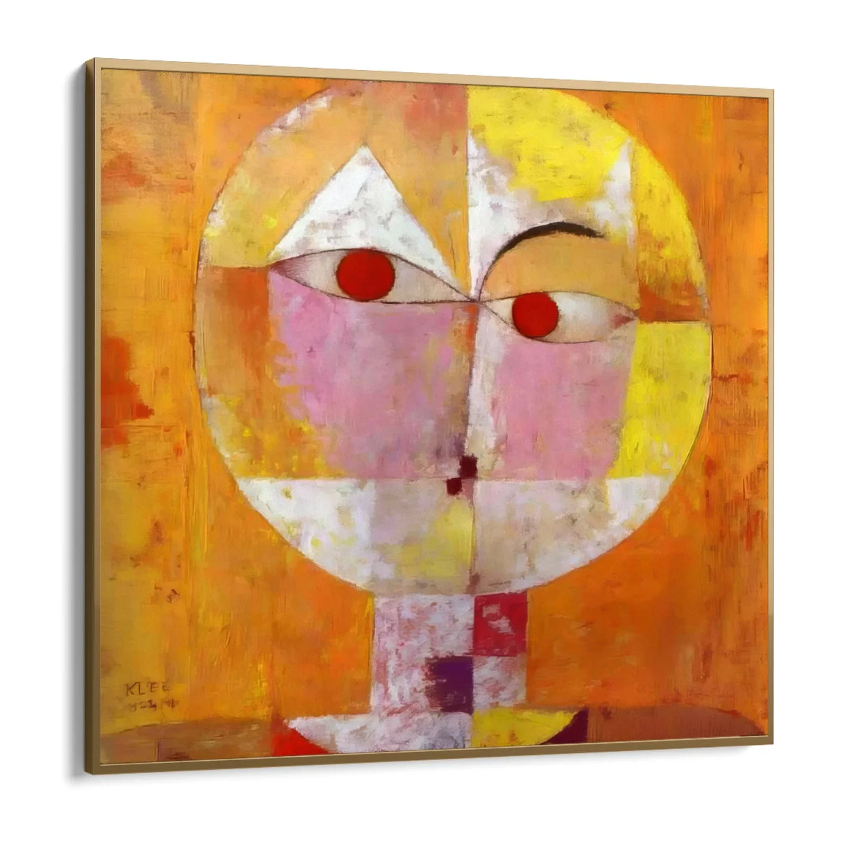 Quadro Stampa su Tela Senecio - Paul Klee - CupidoDesign