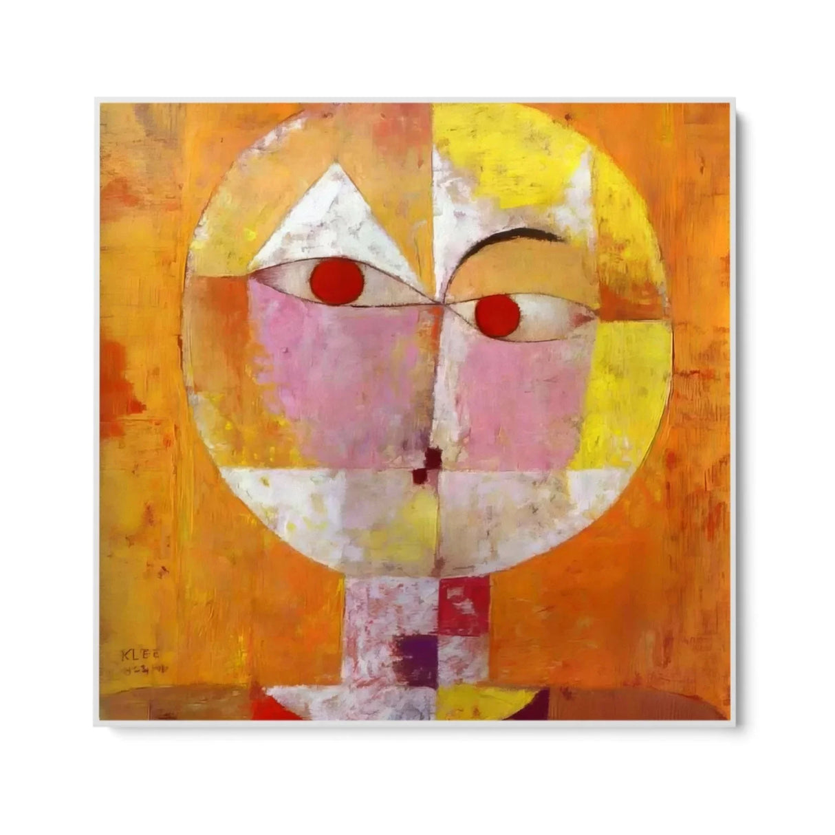Quadro Stampa su Tela Senecio - Paul Klee - CupidoDesign