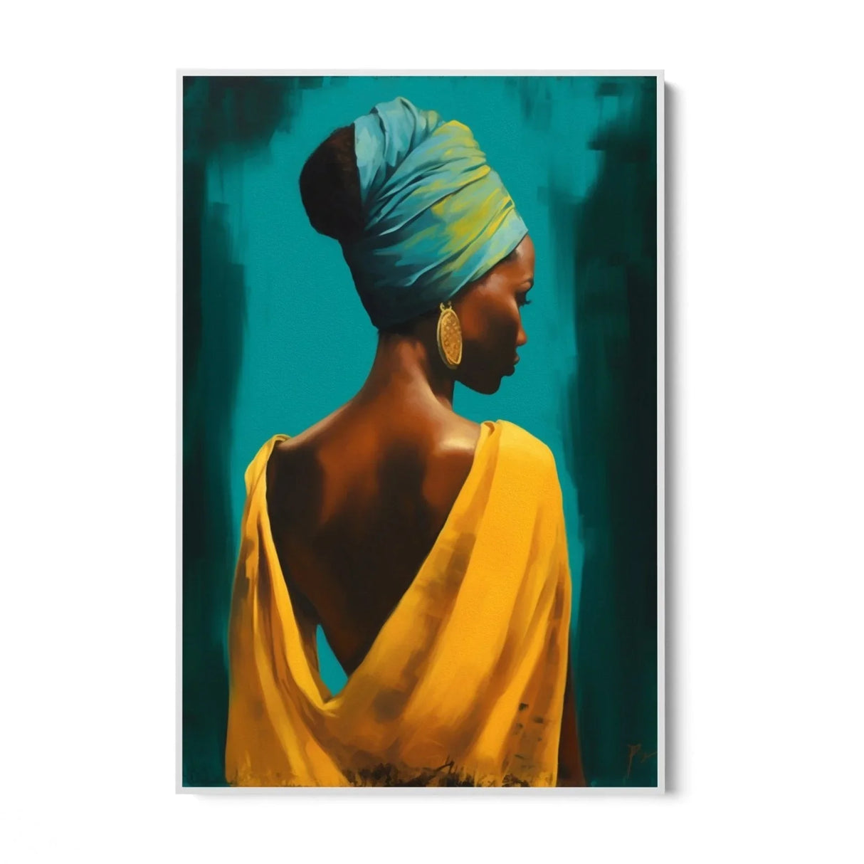 Quadro Stampa su Tela Sensualità Africana - CupidoDesign
