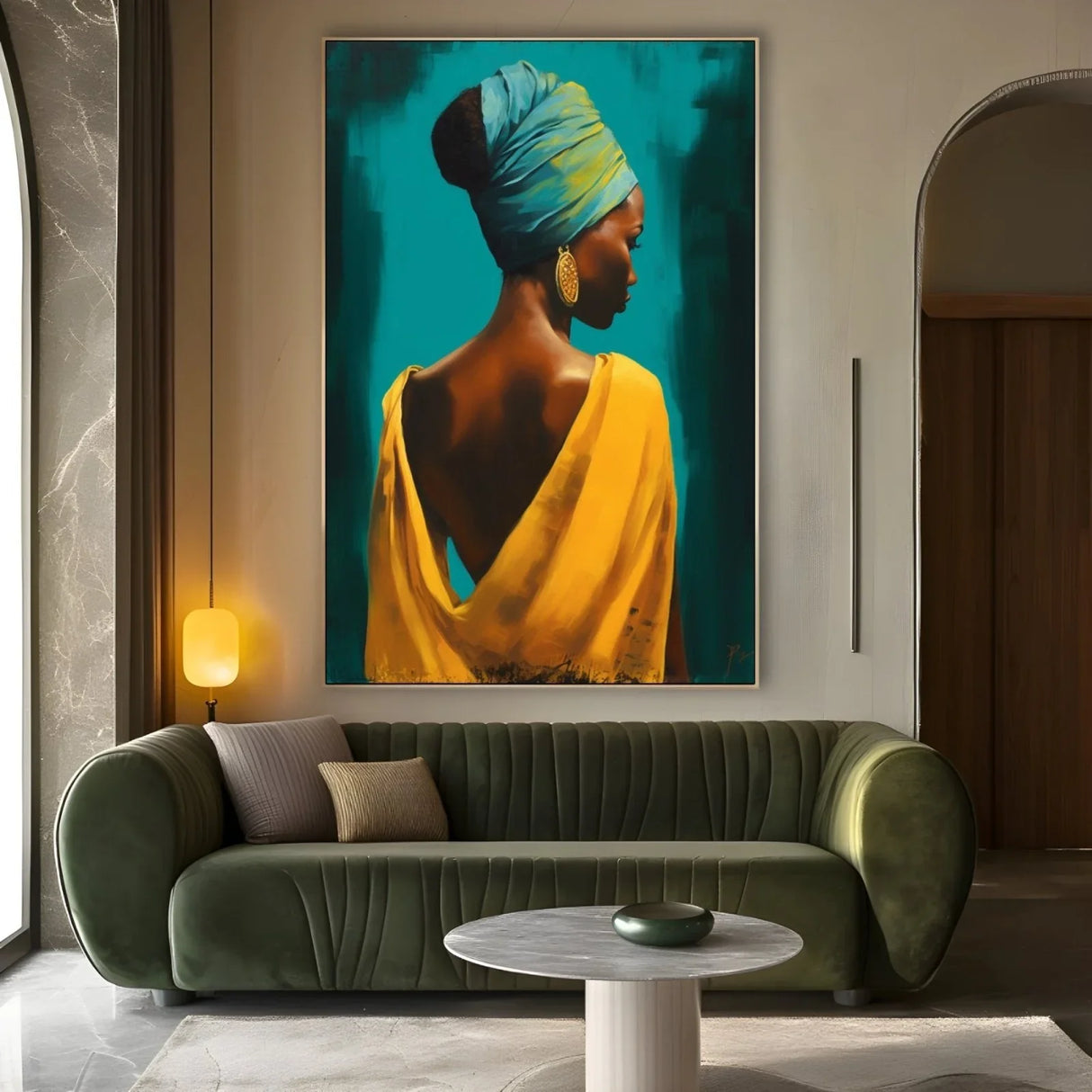 Quadro Stampa su Tela Sensualità Africana - CupidoDesign