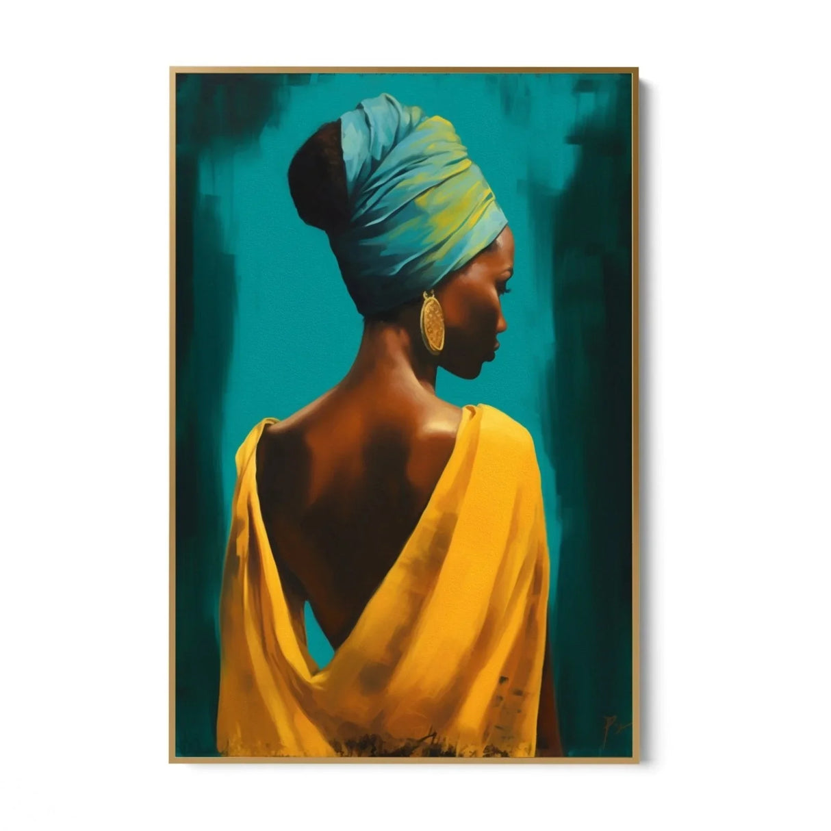 Quadro Stampa su Tela Sensualità Africana - CupidoDesign