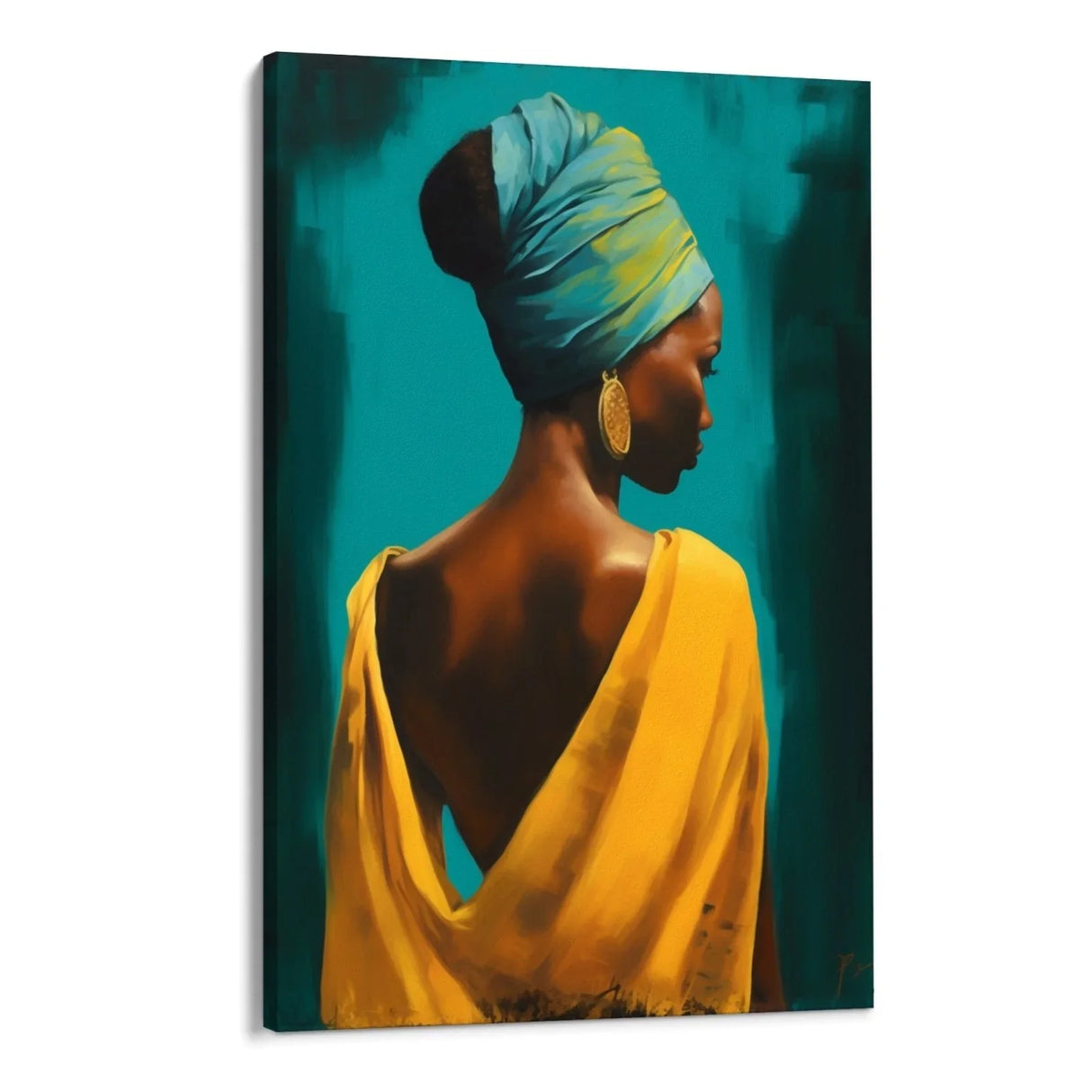 Quadro Stampa su Tela Sensualità Africana - CupidoDesign
