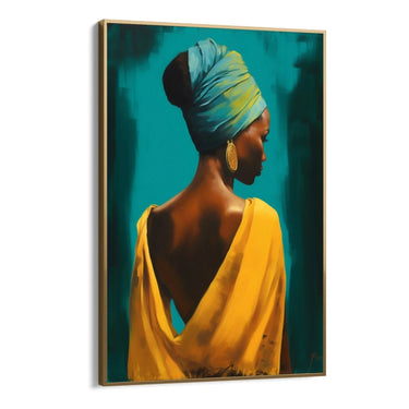 Quadro Stampa su Tela Sensualità Africana - CupidoDesign