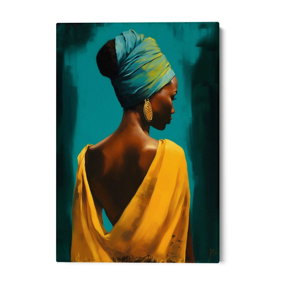 Quadro Stampa su Tela Sensualità Africana - CupidoDesign