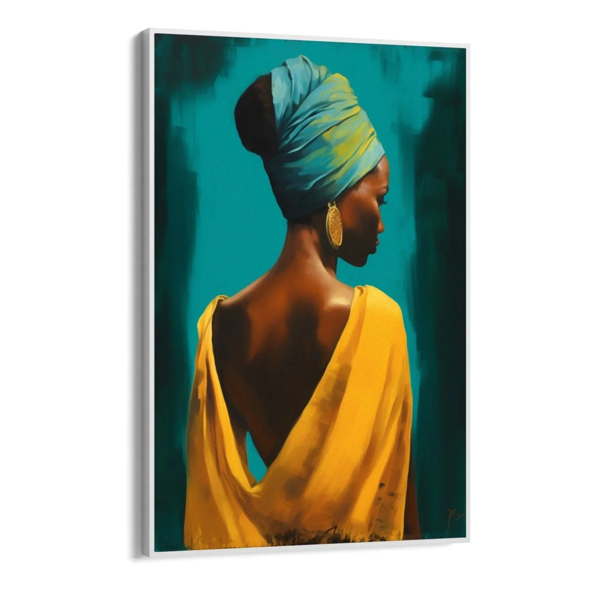 Quadro Stampa su Tela Sensualità Africana - CupidoDesign