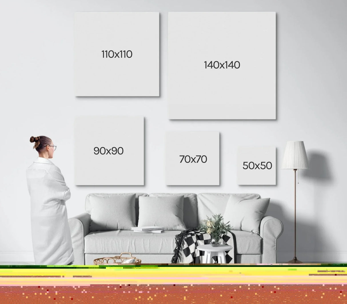 Quadro Stampa su Tela Sentiero d'Autunno - CupidoDesign
