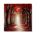 Quadro Stampa su Tela Sentiero d'Autunno - CupidoDesign
