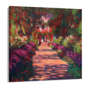 Quadro Stampa su Tela Sentiero nel giardino - Claude Monet - CupidoDesign