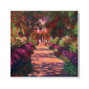 Quadro Stampa su Tela Sentiero nel giardino - Claude Monet - CupidoDesign