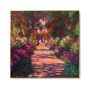 Quadro Stampa su Tela Sentiero nel giardino - Claude Monet - CupidoDesign